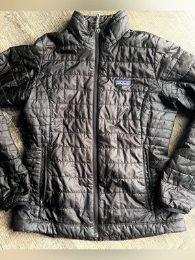 Patagonia Nano Puff Quilted Jacket Women’s Small Black Full Zip Insulated Coat